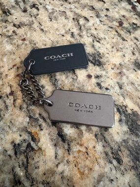 Coach swagger hang tags